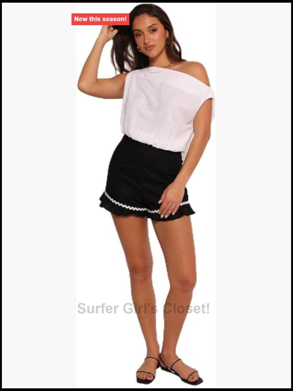 Cropped Boat Neck Sleeveless Blouse Cotton Linen Casual Top